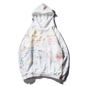 Sweat à capuche graffiti Millenium™