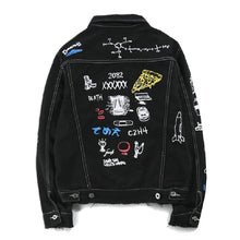 Charger l&#39;image dans la galerie, Veste en jean graffiti Millenium™